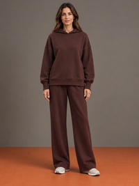 RACHELE | Conjunto essencial com capuz