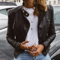 Lilian | Casaco com Fecho ao Estilo Moto